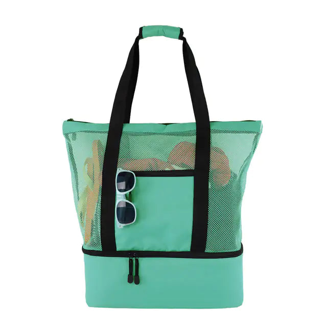 Beach Bag With Cooler Bag