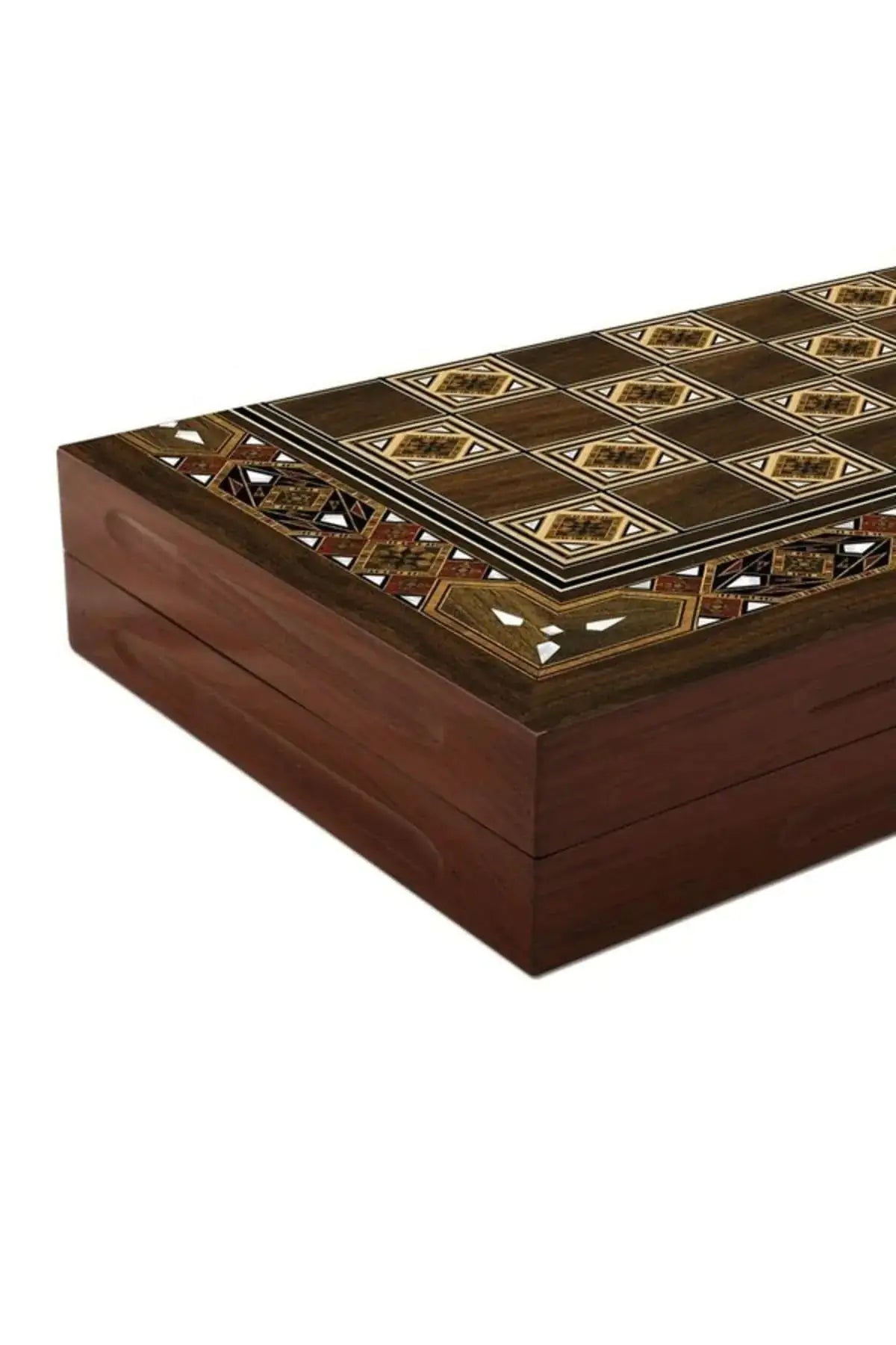 Star Antique Mosaic Backgammon Set