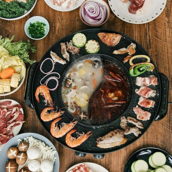 All-in-One Hot Pot BBQ Grill