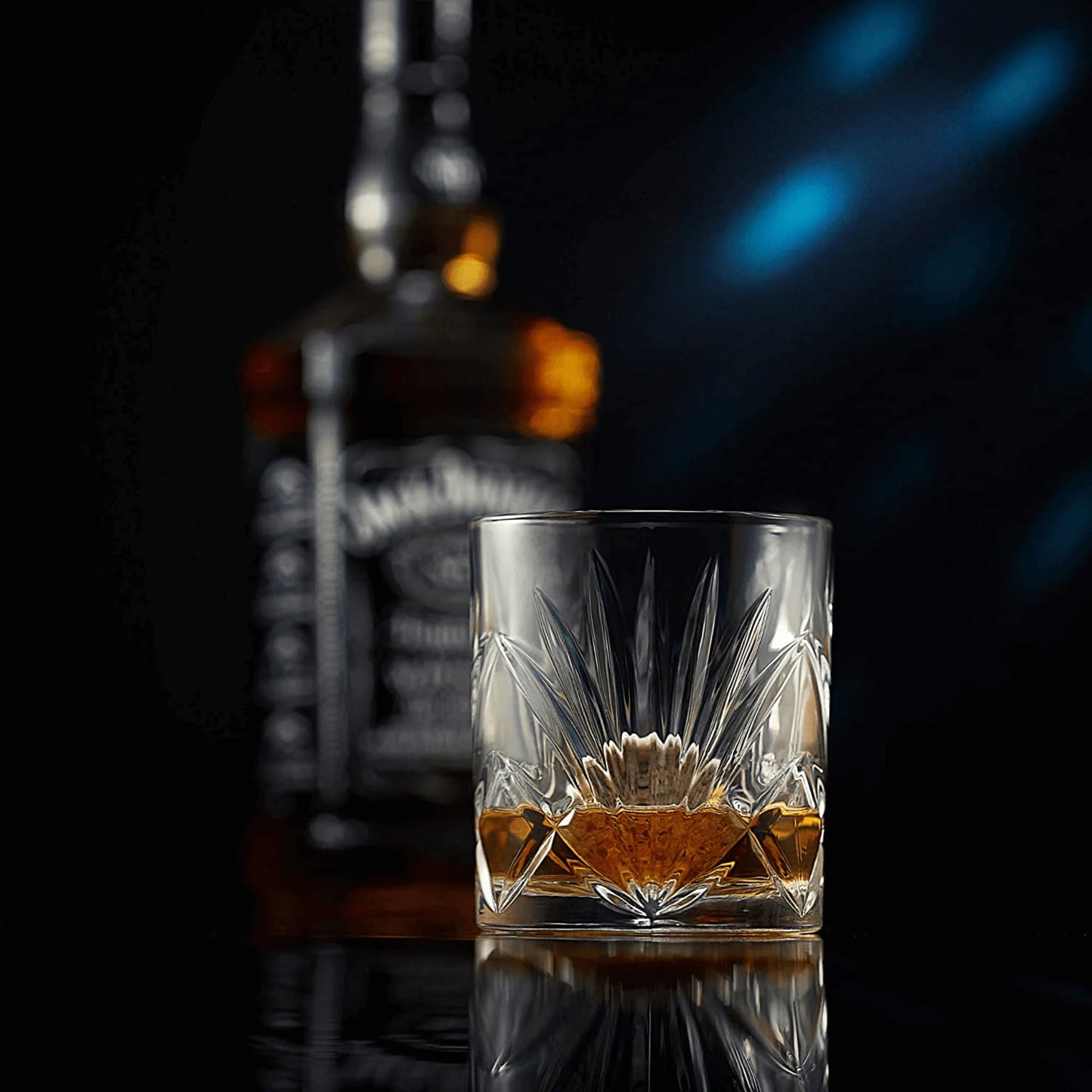 1 The Connoisseur's Set - Whiskey Stones & Palm Glass Edition