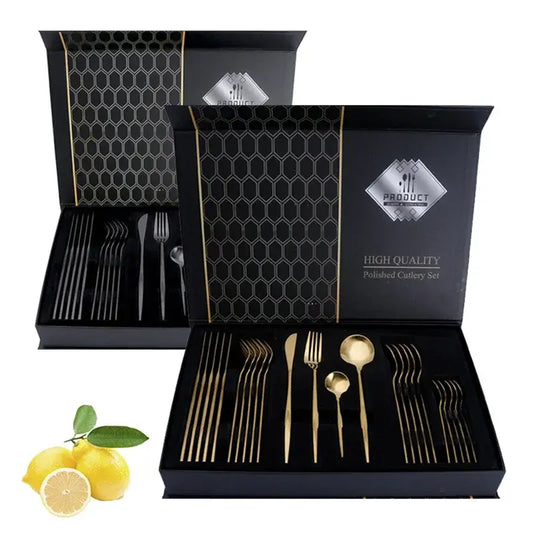 Golden Stainless Steel Cutlery Set